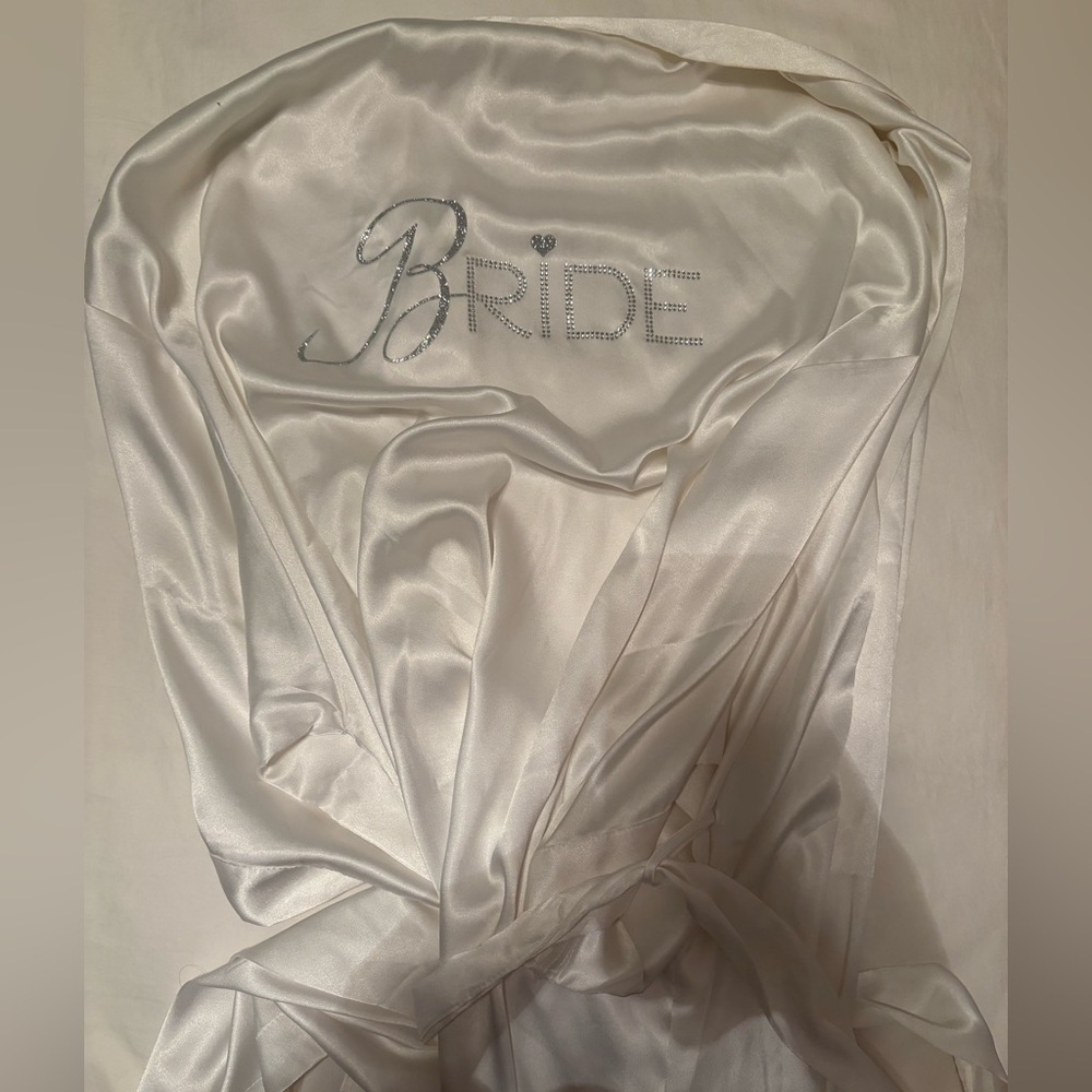 Victoria's Secret Satin Bride Robe